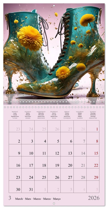Enchanted by high heels - For shoe lovers (CALVENDO Monthly Calendar 2026)