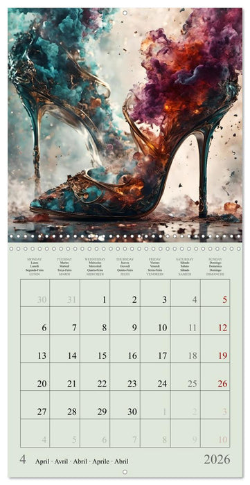 Enchanted by high heels - For shoe lovers (CALVENDO Monthly Calendar 2026)