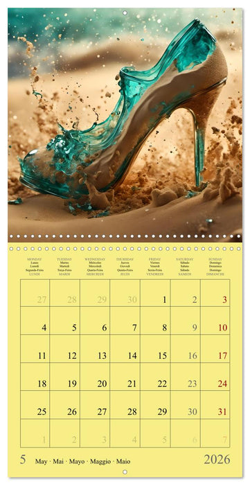 Enchanted by high heels - For shoe lovers (CALVENDO Monthly Calendar 2026)