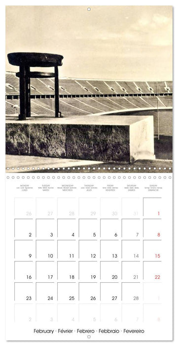 Bons baisers de Berlin : Cartes postales historiques de la ville (CALVENDO Calendrier mensuel 2026)