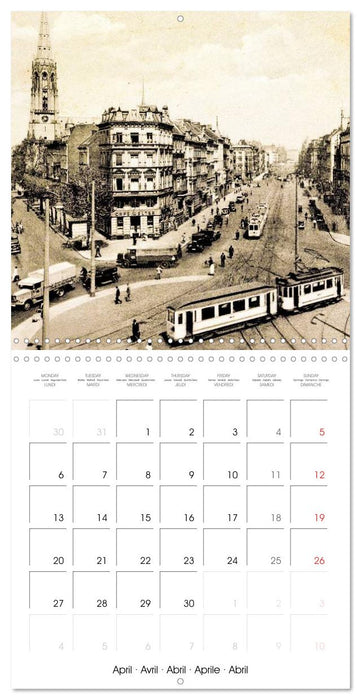 Cologne autrefois : Cartes postales historiques de la ville (CALVENDO Calendrier mensuel 2026)