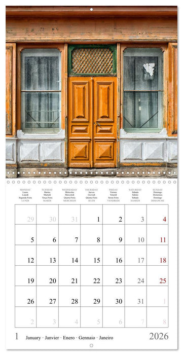 L'âme des boutiques oubliées (CALVENDO Calendrier mensuel 2026)