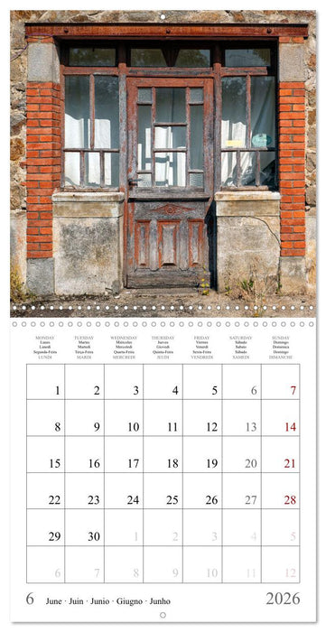 L'âme des boutiques oubliées (CALVENDO Calendrier mensuel 2026)