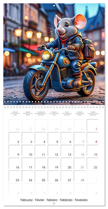 Mice dreams (CALVENDO Monthly Calendar 2026)