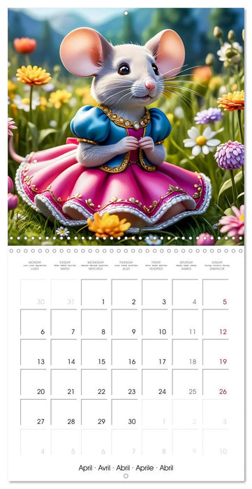 Mice dreams (CALVENDO Monthly Calendar 2026)