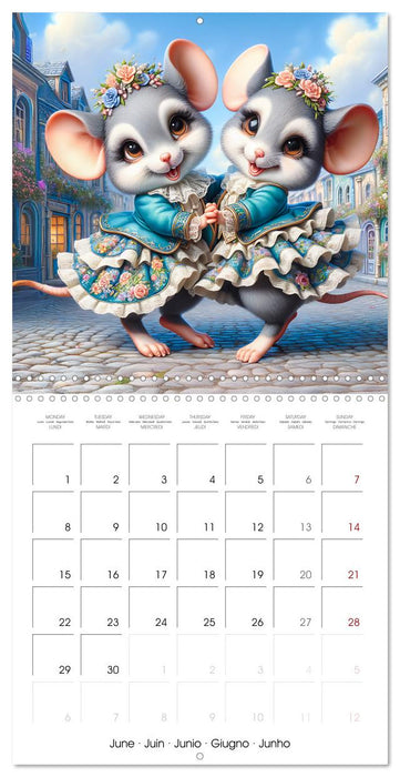 Mice dreams (CALVENDO Monthly Calendar 2026)