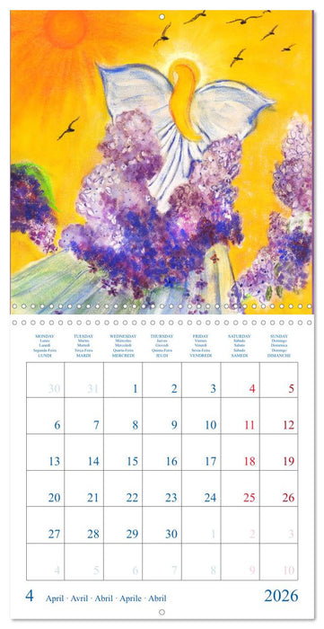 Colorful Fairies (CALVENDO Monthly Calendar 2026)