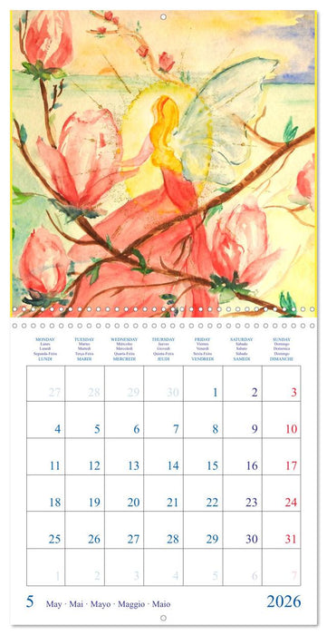 Colorful Fairies (CALVENDO Monthly Calendar 2026)
