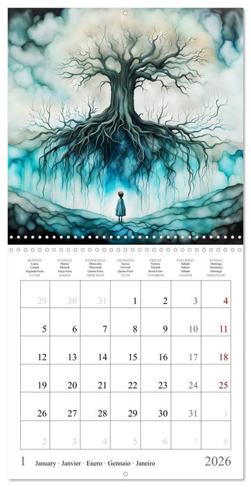 Lonely horizons (CALVENDO Monthly Calendar 2026)