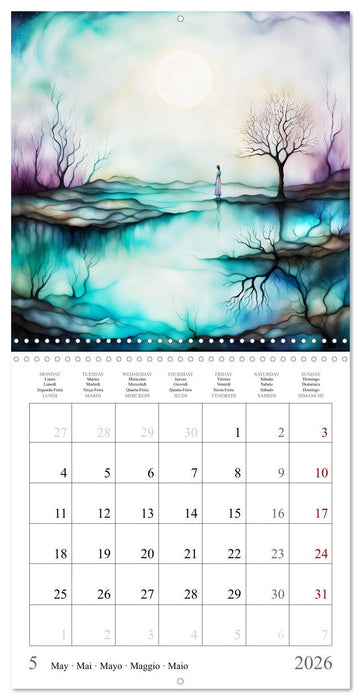 Lonely horizons (CALVENDO Monthly Calendar 2026)