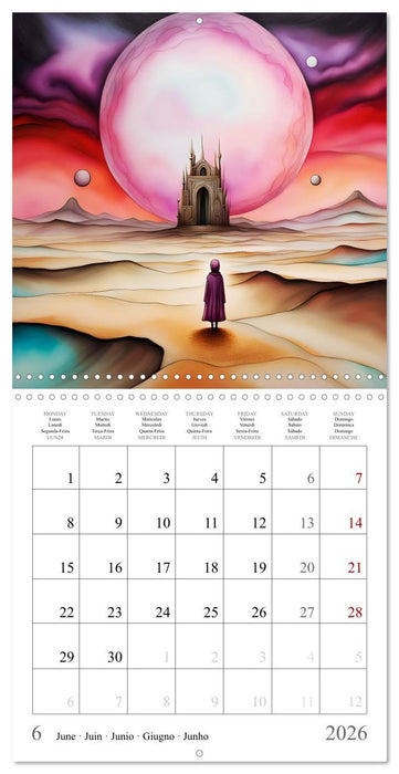 Lonely horizons (CALVENDO Monthly Calendar 2026)