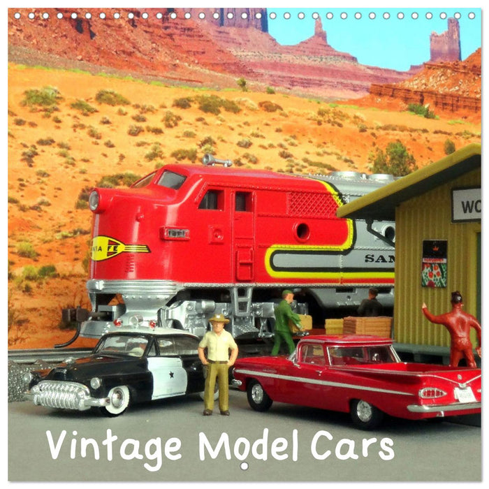 Vintage Model Cars (CALVENDO Monthly Calendar 2026)