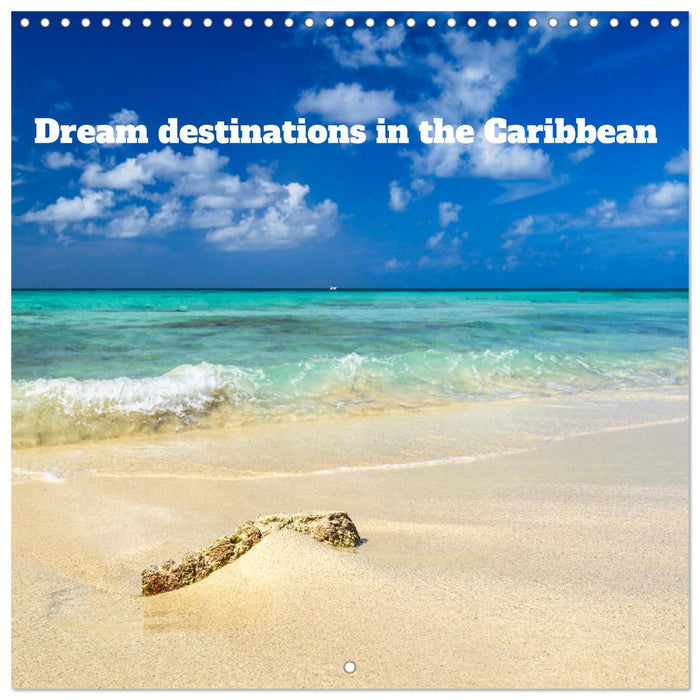 Dream destinations in the Caribbean (CALVENDO Monthly Calendar 2026)