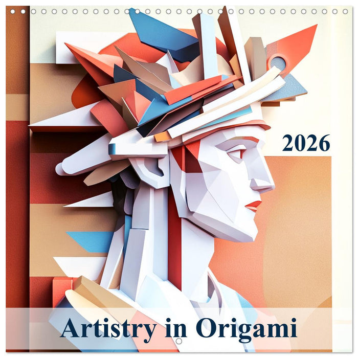 Artistry in Origami (CALVENDO Monthly Calendar 2026)