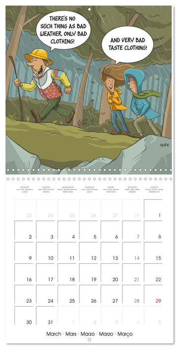 OK, Boomer - Cartoons (CALVENDO Monthly Calendar 2026)