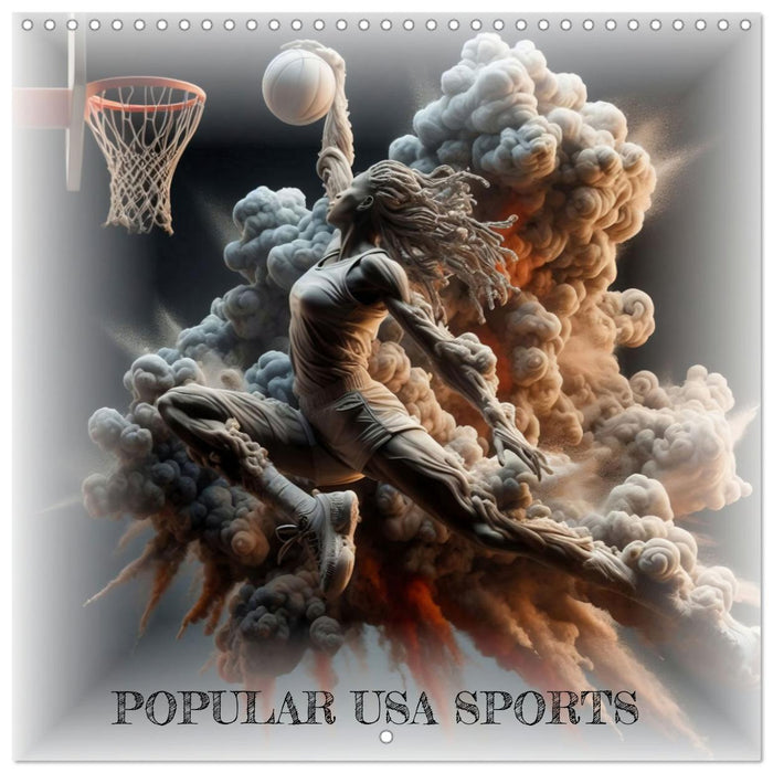 POPULAR USA SPORTS (CALVENDO Monthly Calendar 2026)