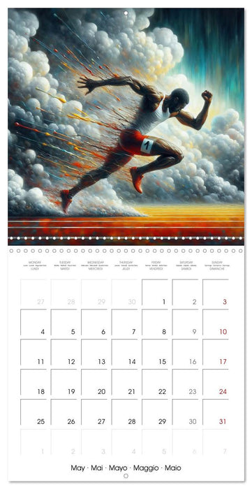 POPULAR USA SPORTS (CALVENDO Monthly Calendar 2026)