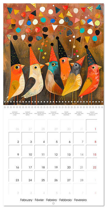 When Animals Celebrate (CALVENDO Monthly Calendar 2026)