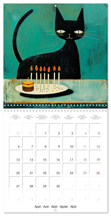 When Animals Celebrate (CALVENDO Monthly Calendar 2026)