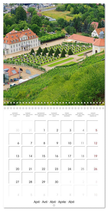 Saxony's rural idyll (CALVENDO Monthly Calendar 2026)