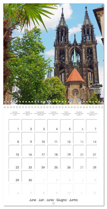Saxony's rural idyll (CALVENDO Monthly Calendar 2026)