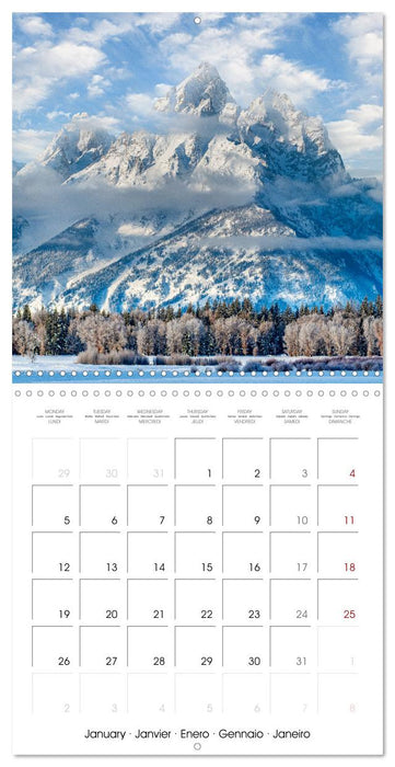 Teton National Park (CALVENDO Monthly Calendar 2026)