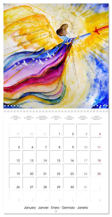 Angels for your soul (CALVENDO Monthly Calendar 2026)