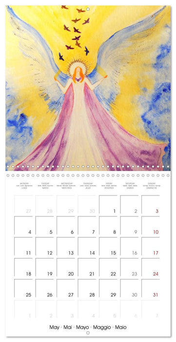 Angels for your soul (CALVENDO Monthly Calendar 2026)