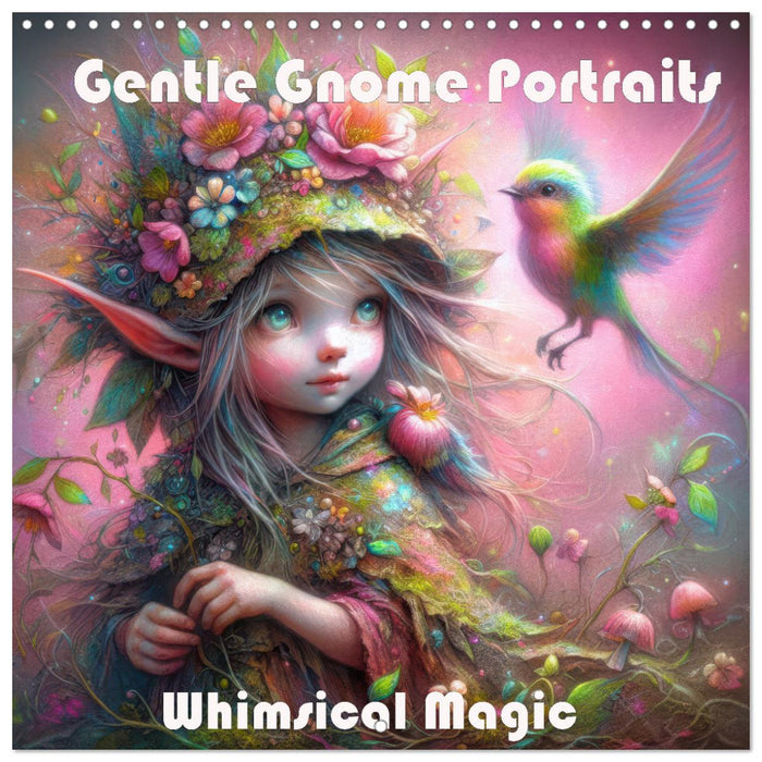 Gentle Gnome Portraits - Whimsical Magic (CALVENDO Monthly Calendar 2026)
