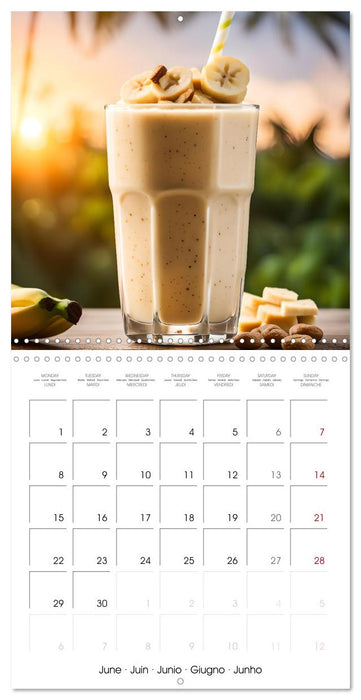 World of smoothies (CALVENDO Monthly Calendar 2026)