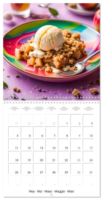 Dessert dreams (CALVENDO Monthly Calendar 2026)