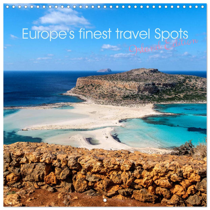 Europe's finest travel spots - Island Edition (CALVENDO Monthly Calendar 2026)
