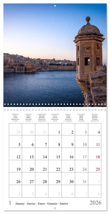 Europe's finest travel spots - Island Edition (CALVENDO Monthly Calendar 2026)