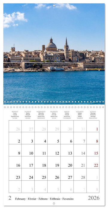 Europe's finest travel spots - Island Edition (CALVENDO Monthly Calendar 2026)