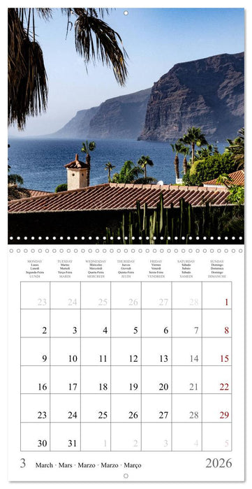 Europe's finest travel spots - Island Edition (CALVENDO Monthly Calendar 2026)