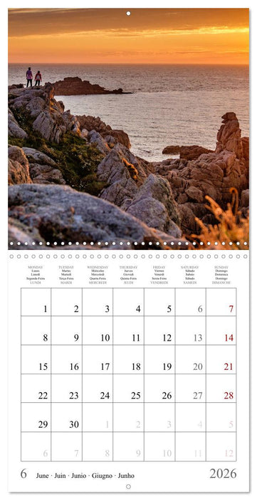 Europe's finest travel spots - Island Edition (CALVENDO Monthly Calendar 2026)