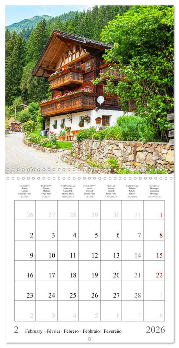 Beautiful old farmhouses (CALVENDO Monthly Calendar 2026)
