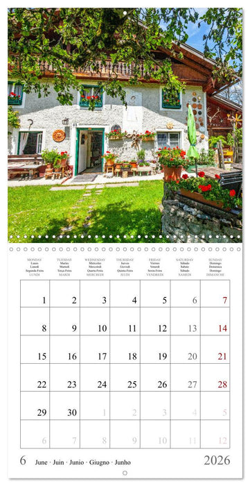 Beautiful old farmhouses (CALVENDO Monthly Calendar 2026)