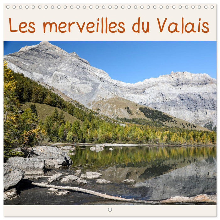 Les merveilles du Valais (CALVENDO Calendrier mensuel 2026)