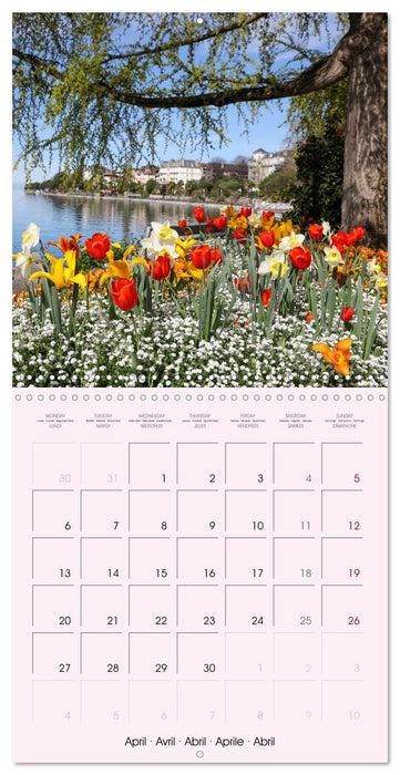 Evasion à Montreux (CALVENDO Calendrier mensuel 2026)