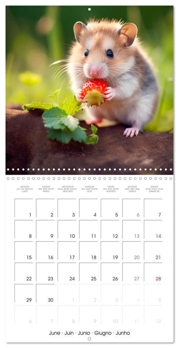 Sweet HAMSTERS (CALVENDO Monthly Calendar 2026)