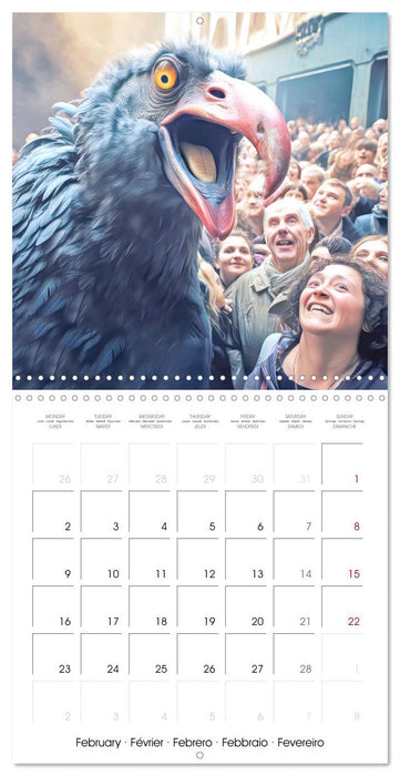 Lovely giants (CALVENDO Monthly Calendar 2026)