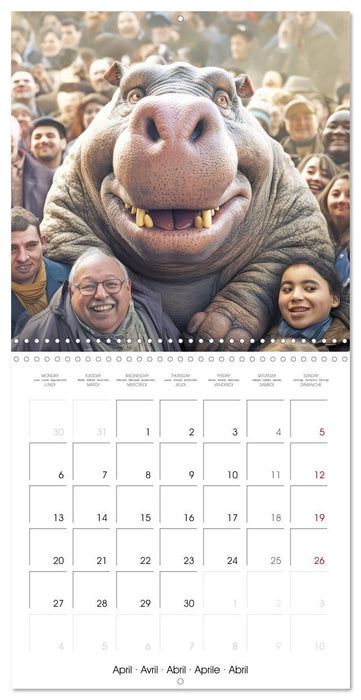 Lovely giants (CALVENDO Monthly Calendar 2026)