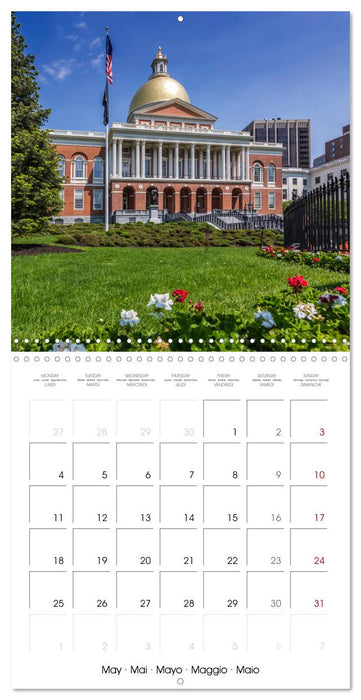 BOSTON Highlights (CALVENDO Monthly Calendar 2026)