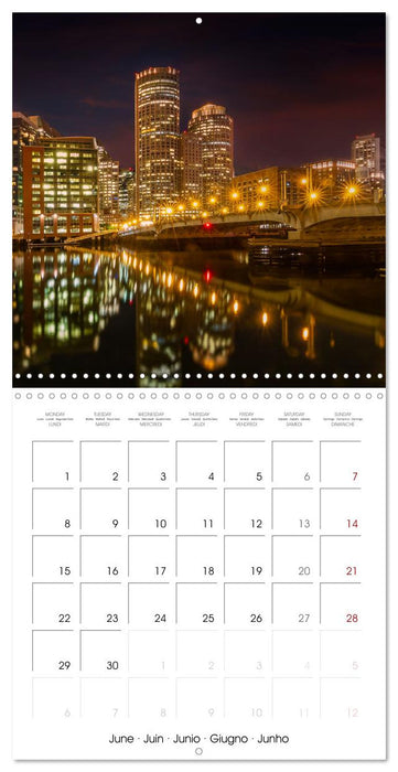 BOSTON Highlights (CALVENDO Monthly Calendar 2026)