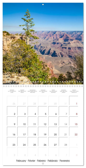 AMERICAN SOUTHWEST Stunning scenery (CALVENDO Monthly Calendar 2026)