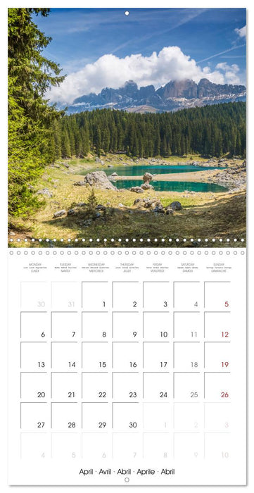 Beauty of ITALY (CALVENDO Monthly Calendar 2026)