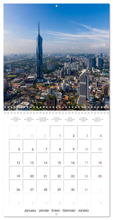 Kuala Lumpur simply adorable (CALVENDO Monthly Calendar 2026)
