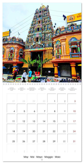 Kuala Lumpur simply adorable (CALVENDO Monthly Calendar 2026)
