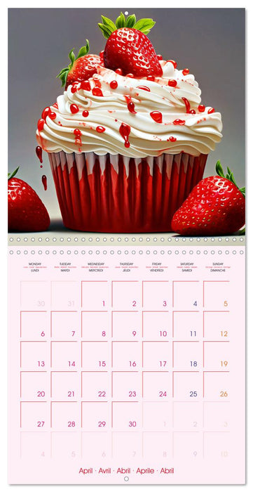 Cupcake Lovers (CALVENDO Monthly Calendar 2026)